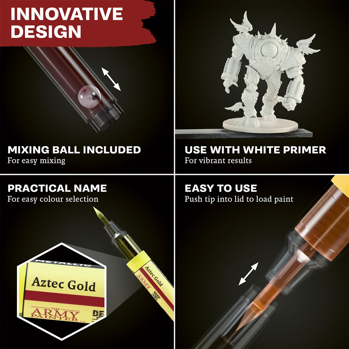 The Army Painter - Speedpaint Marker - Metallics Set