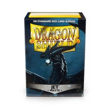 Dragon Shield Matte Sleeve - Jet ‘Bodom’ 100ct - Card Brawlers | Quebec | Canada | Yu-Gi-Oh!