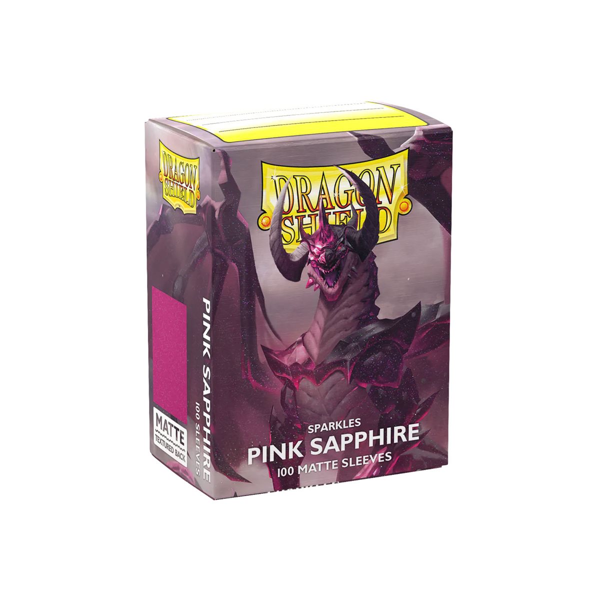 Dragon Shield - Matte Sleeves - Sparkles - Pink Sapphire - Radun 100ct