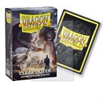 Sleeves: Dragon Shield: Standard Outer Sleeves Matte: Clear (100) - Dragon Shield - Card Brawlers | Quebec | Canada |