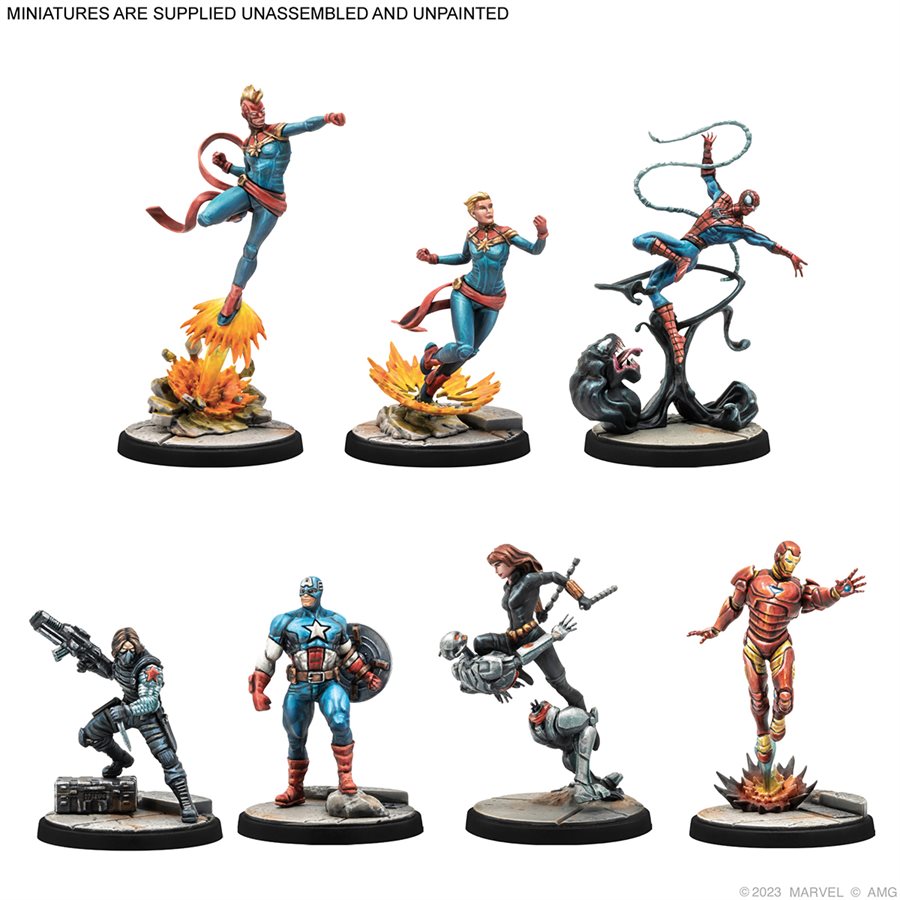 Marvel Crisis Protocol: Earth's Mightiest Core Set - Atomic Mass Games - Card Brawlers | Quebec | Canada |