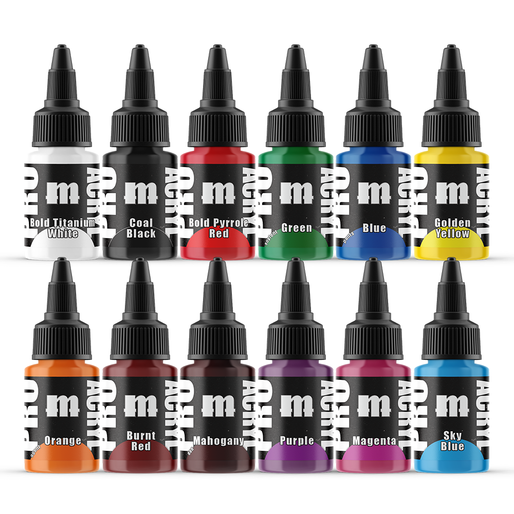Pro Acryl - Paint Set - Base - Warpstone Distribution - Card Brawlers | Quebec | Canada |