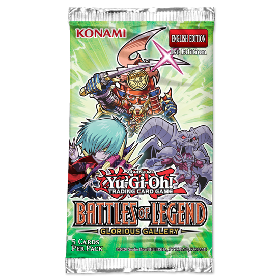 Yu-Gi-Oh! Battles of Legend: Glorious Gallery Booster Pack