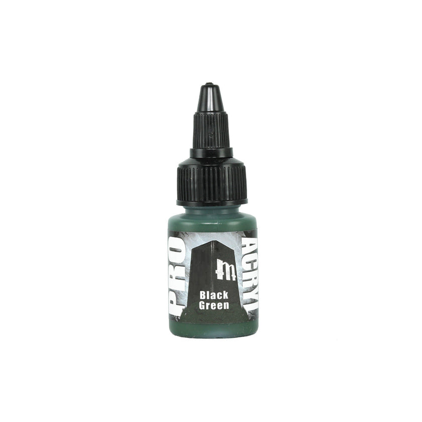 PRO Acryl - Paint - MPA-057 - Black Green