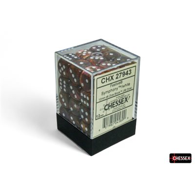 Chessex - Festive - 36D6 Dice Block - 12mm