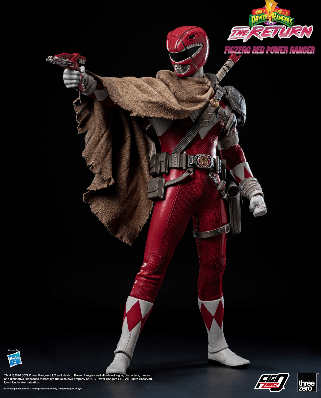 Threezero - FigZero - Mighty Morphin Power Rangers: The Return - 1/6 Red Power Ranger - (PREORDER) March 31, 2027