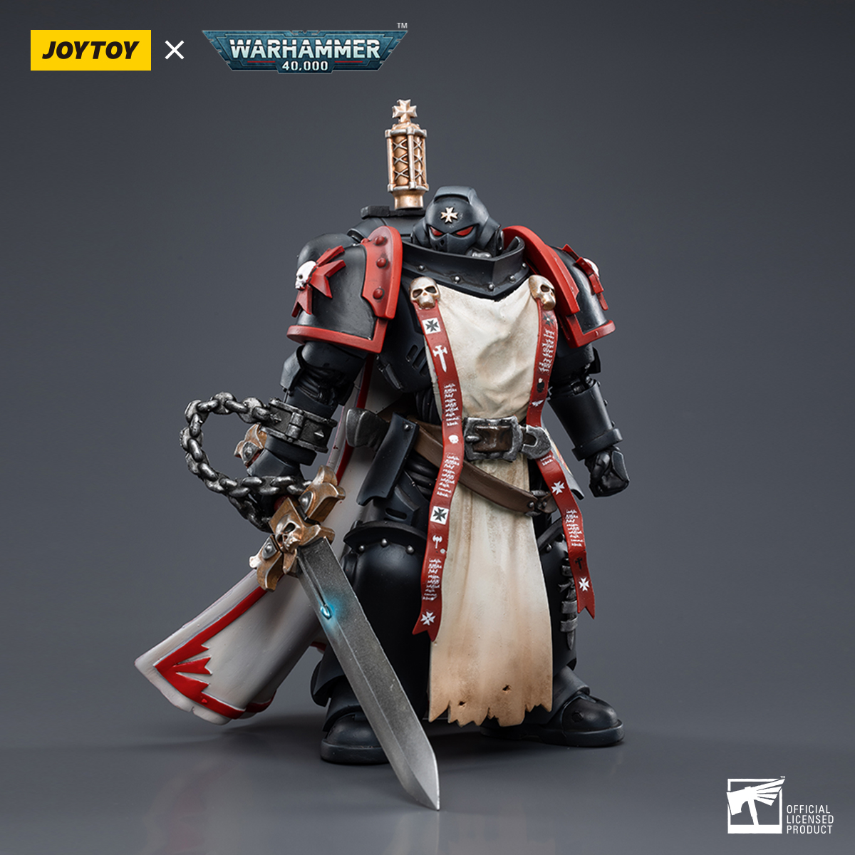 Joytoy - Warhammer 40k - Black Templars - Primaris Sword Brethren Eberwulf - (PREORDER) October 30, 2026
