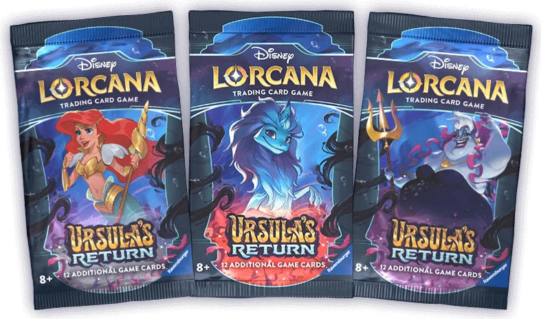 Disney Lorcana: Ursula's Return Booster Pack - Ravensburger Hobby - Card Brawlers | Quebec | Canada |