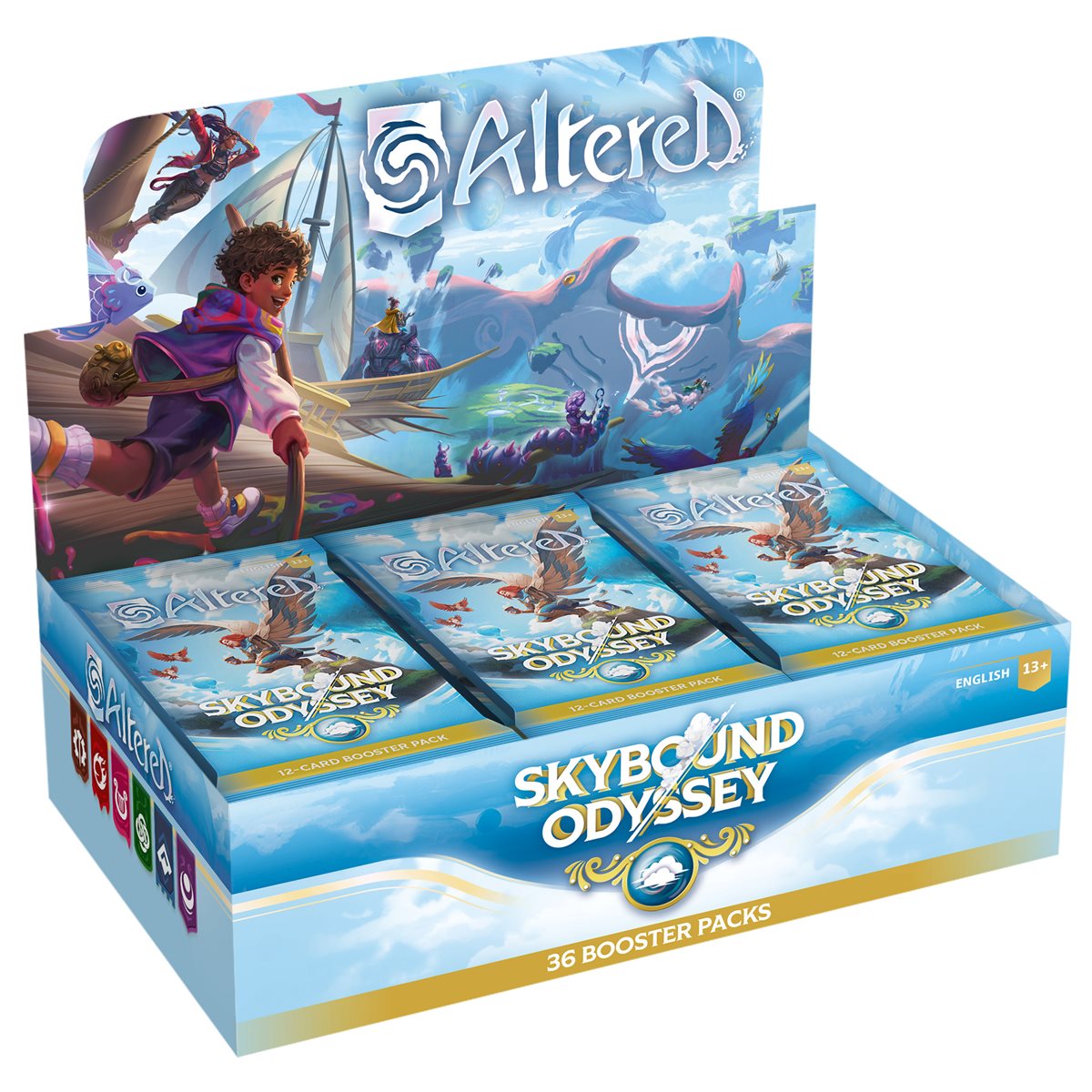 Altered TCG: Skybound Odyssey Booster Display (FRENCH) (PREORDER) October 2025 - Asmodee - Card Brawlers | Quebec | Canada |
