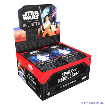 Star Wars: Unlimited: Spark of Rebellion Booster Box (PREORDER) March 8, 2024 - Card Brawlers | Quebec | Canada | Yu-Gi-Oh!
