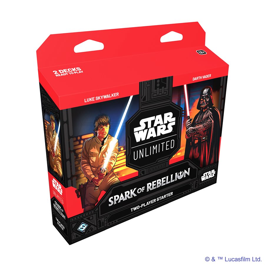 Star Wars: Unlimited: Spark of Rebellion Two Player Starter Set FRENCH (PREORDER) March 8, 2024 - Card Brawlers | Quebec | Canada | Yu-Gi-Oh!
