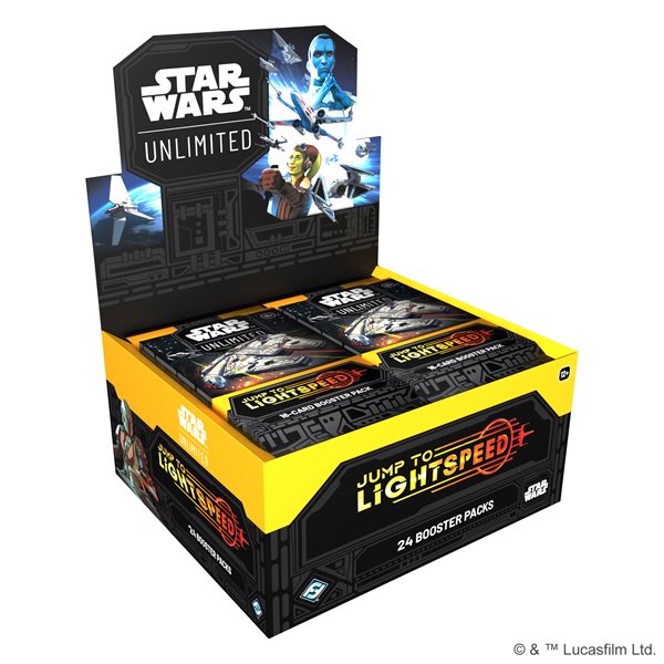 Star Wars: Unlimited - Jump to Lightspeed Booster Box (PREORDER) March 14, 2025