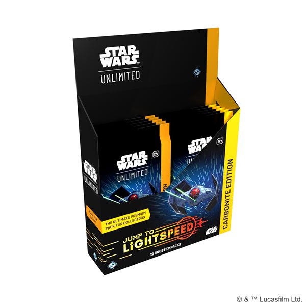 Star Wars: Unlimited - Jump to Lightspeed Carbonite Box - Fantasy Flight Games - Card Brawlers | Quebec | Canada |