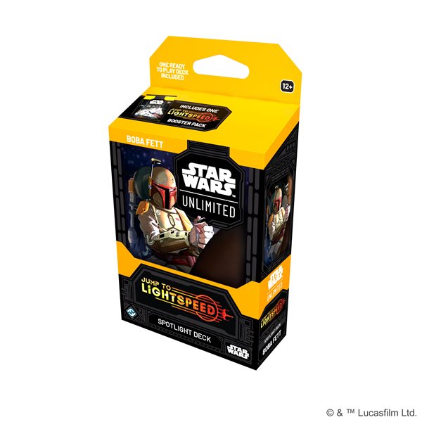 Star Wars: Unlimited - Jump to Lightspeed Spotlight Deck - Boba Fett (PREORDER) March 14, 2025