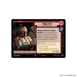 Star Wars: Unlimited - Jump to Lightspeed Spotlight Deck - Boba Fett (PREORDER) March 14, 2025