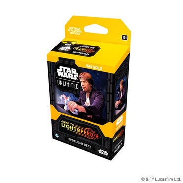 Star Wars: Unlimited - Jump to Lightspeed Spotlight Deck - Han Solo (PREORDER) March 14, 2025