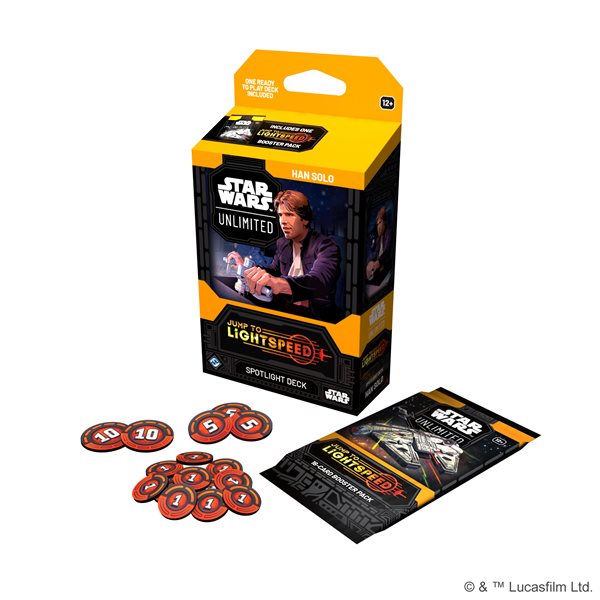 Star Wars: Unlimited - Jump to Lightspeed Spotlight Deck - Han Solo (PREORDER) March 14, 2025