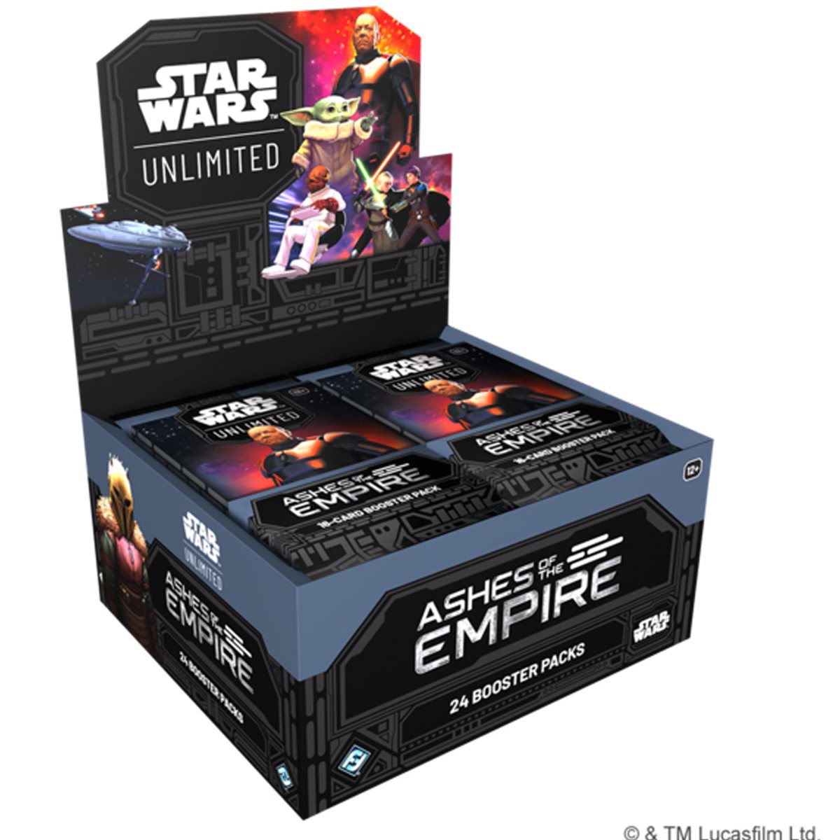 Star Wars: Unlimited - Ashes of the Empire - Booster Display (PREORDER) July 17, 2026 - Fantasy Flight Games - Card Brawlers | Quebec | Canada |