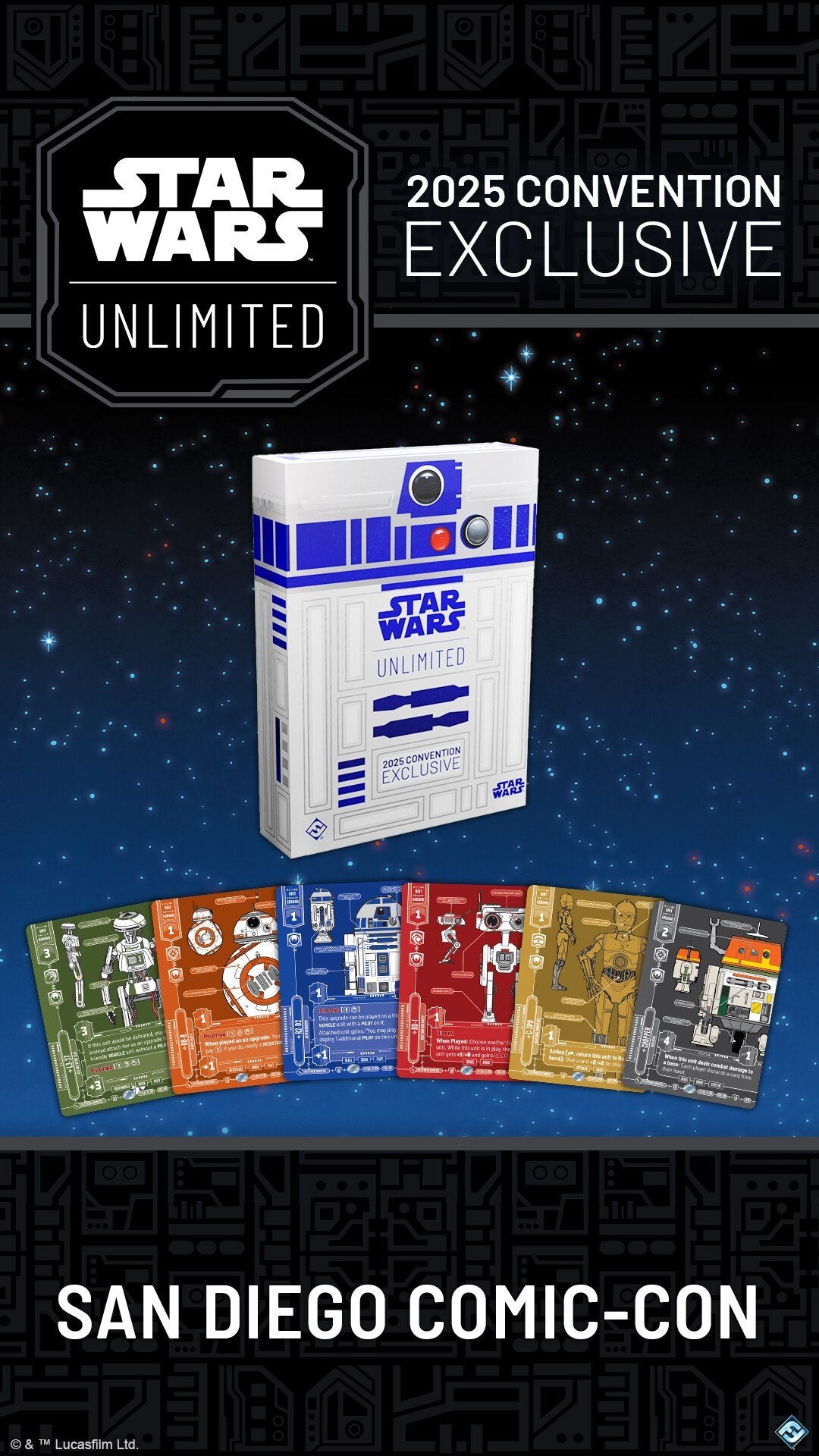 Star Wars: Unlimited - 2025 Convention exclusive - Fantasy Flight Games - Card Brawlers | Quebec | Canada |