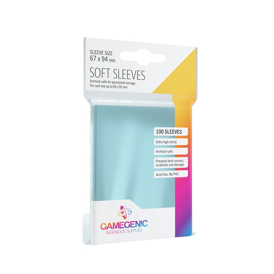 Sleeves: Gamegenic: Soft Sleeves - Asmodee - Card Brawlers | Quebec | Canada |