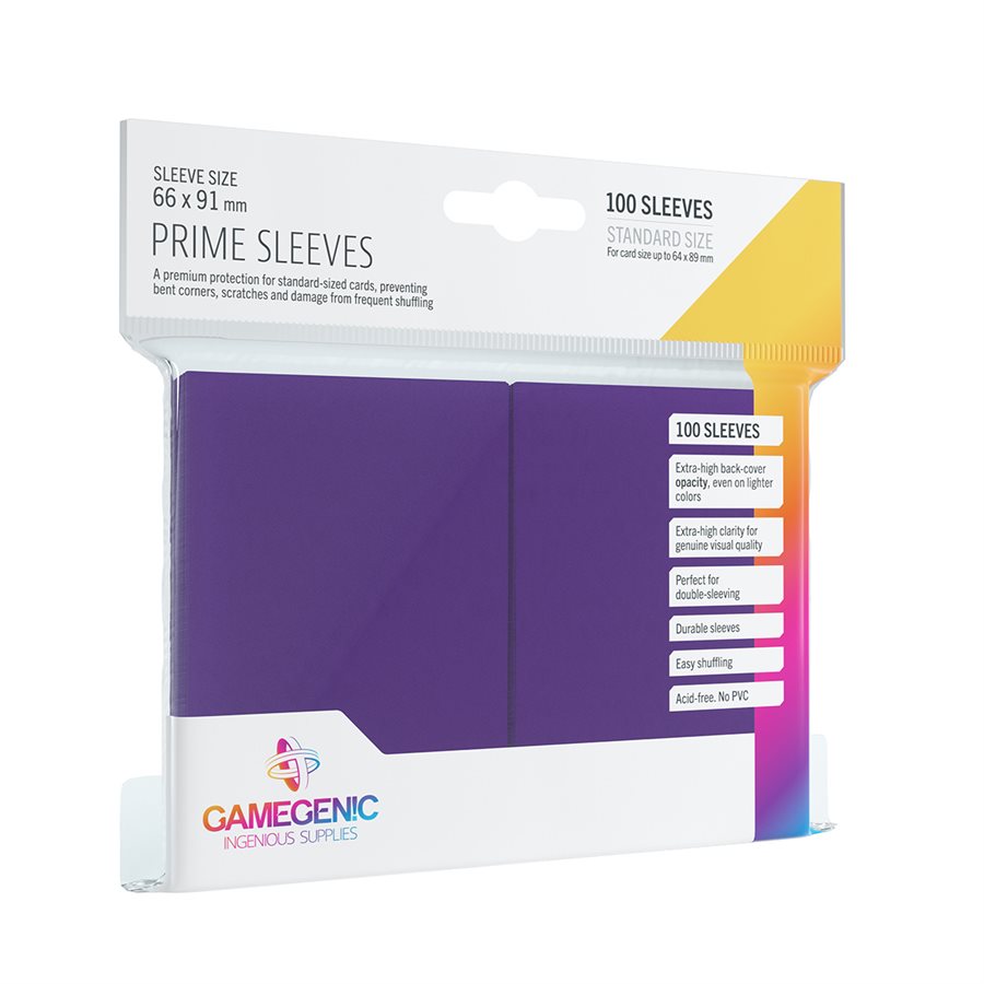 Gamegenic - Sleeves - Prime Sleeves
