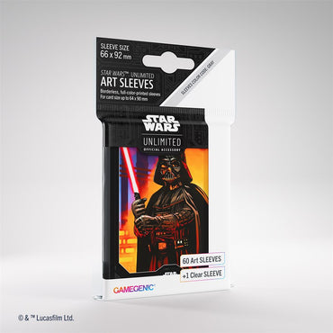 Star Wars: Unlimited Art Sleeves: Darth Vader (PREORDER) March 8, 2024 - Card Brawlers | Quebec | Canada | Yu-Gi-Oh!