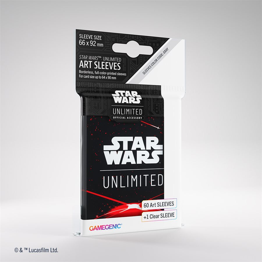 Star Wars: Unlimited Art Sleeves: Space Red (PREORDER) March 8, 2024 - Card Brawlers | Quebec | Canada | Yu-Gi-Oh!