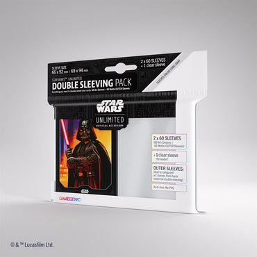 Star Wars: Unlimited Art Sleeves Double Sleeving Pack: Darth Vader (PREORDER) March 8, 2024 - Card Brawlers | Quebec | Canada | Yu-Gi-Oh!