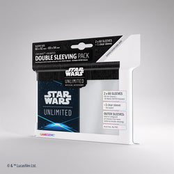 Star Wars: Unlimited Art Sleeves Double Sleeving Pack: Space Blue (PREORDER) March 8, 2024 - Card Brawlers | Quebec | Canada | Yu-Gi-Oh!