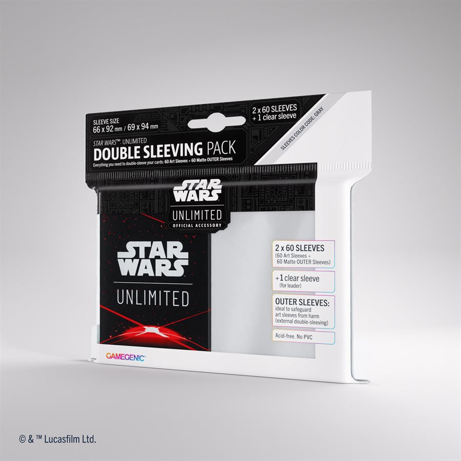 Star Wars: Unlimited Art Sleeves Double Sleeving Pack: Space Red (PREORDER) March 8, 2024 - Card Brawlers | Quebec | Canada | Yu-Gi-Oh!