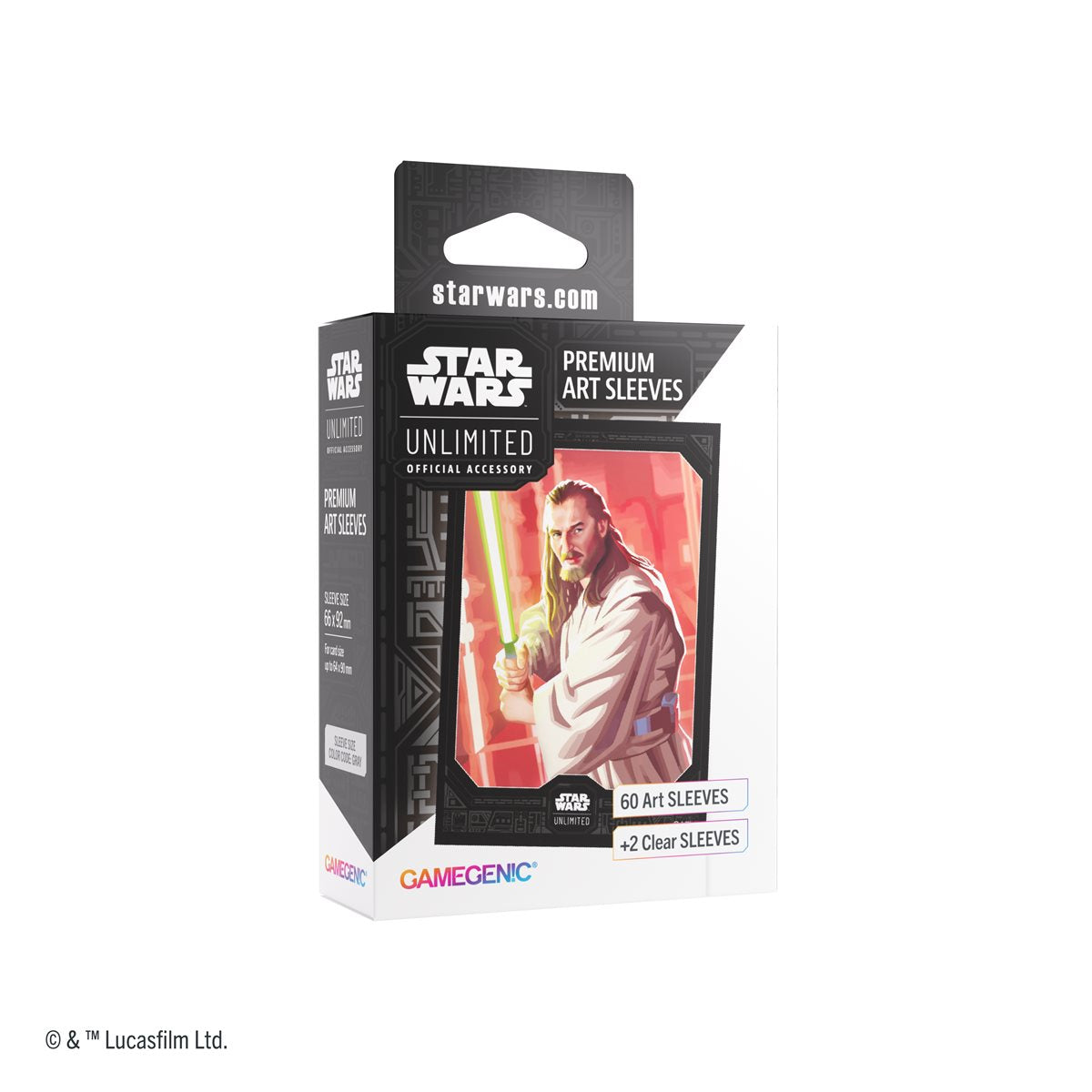 Star Wars: Unlimited Art Sleeves: Qui-Gon Jinn - Fantasy Flight Games - Card Brawlers | Quebec | Canada |