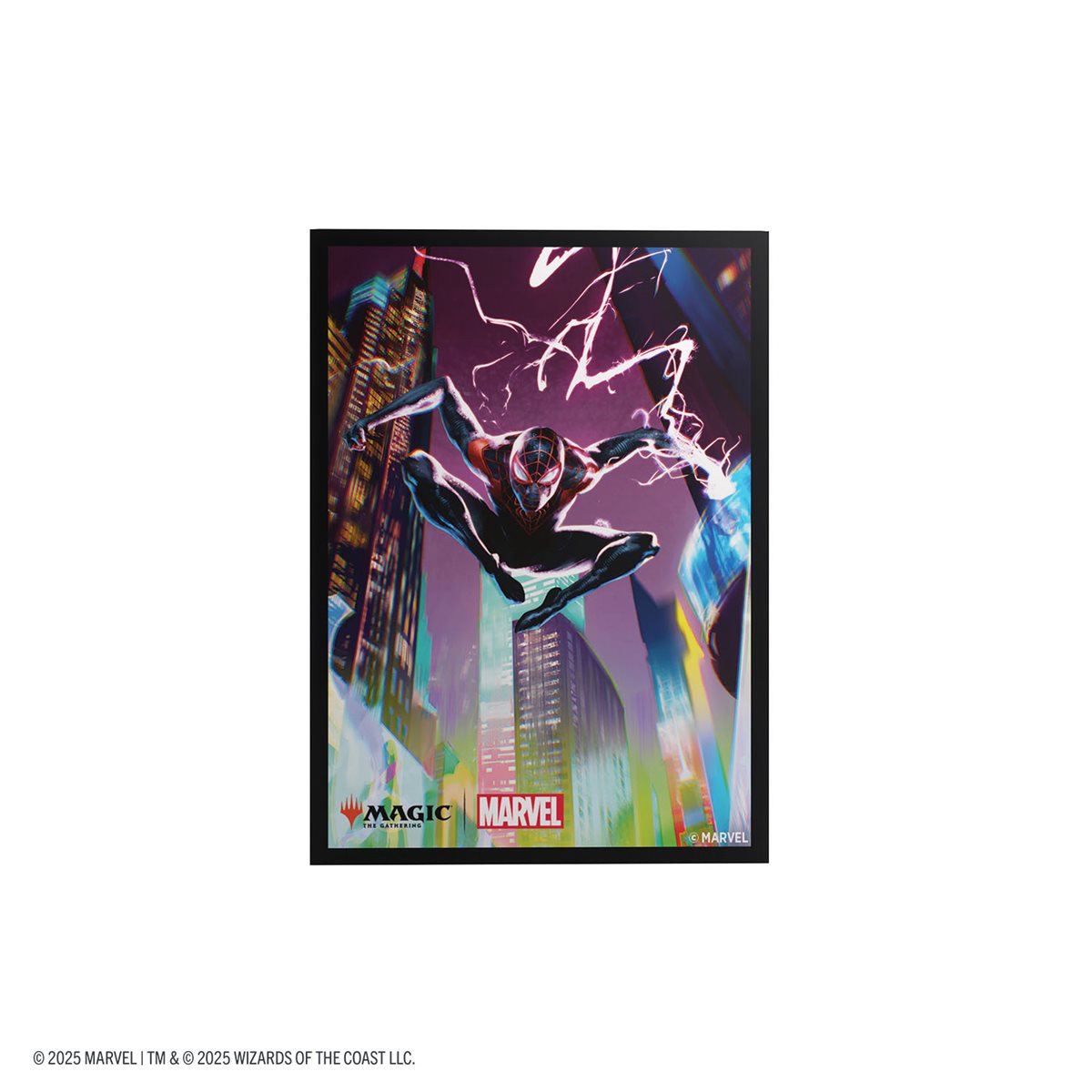 Magic the Gathering - Marvel Spider-man - Premium Art Sleeves Miles Morales (105) - Gamegenic - Card Brawlers | Quebec | Canada |