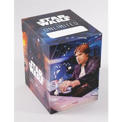 Star Wars: Unlimited Soft Crate: Han Solo / Millenium Falcon - Gamegenic - Card Brawlers | Quebec | Canada |