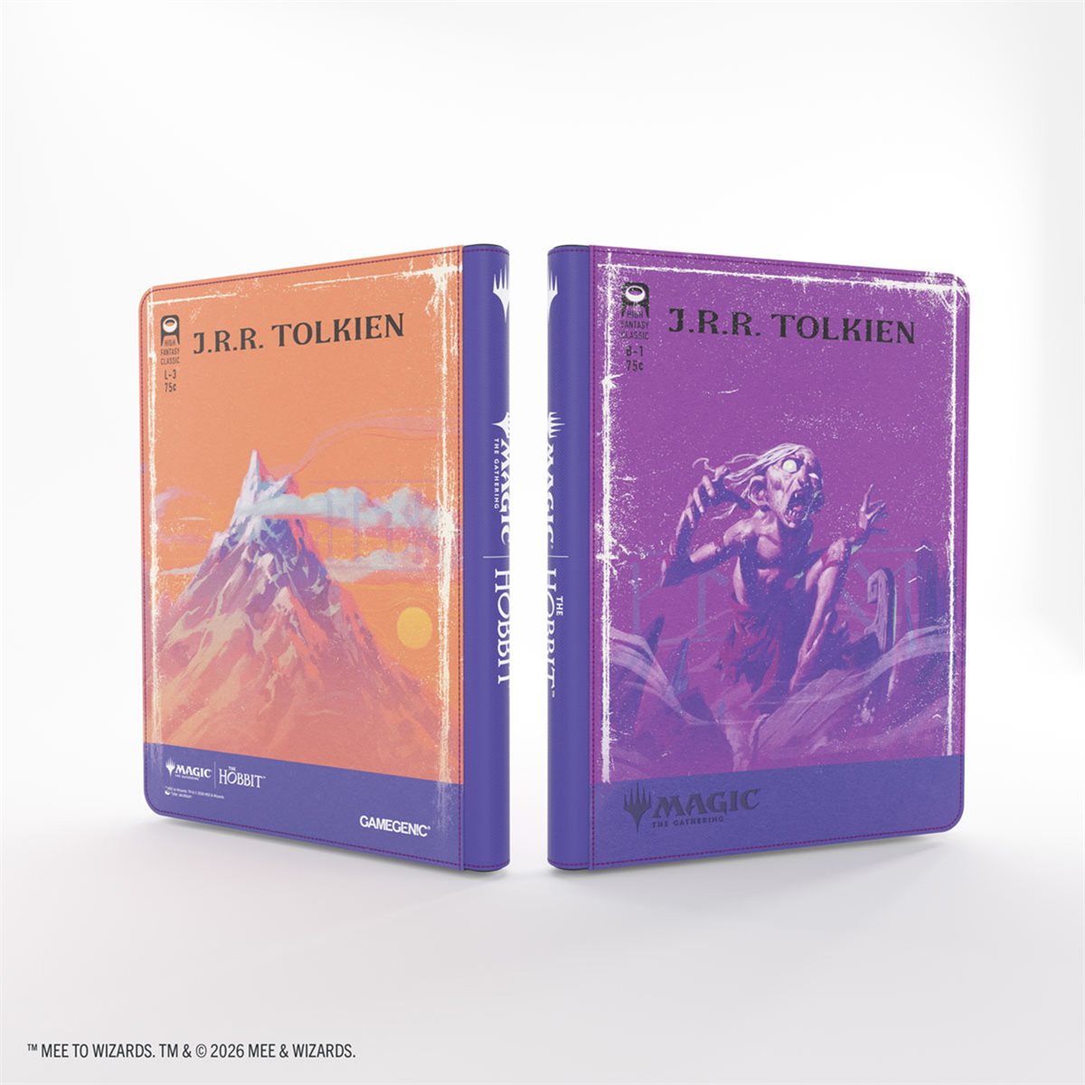 Zip-Up Album 18-Pocket - Magic: The Gathering - The Hobbit: Gollum, Riddle Master / Lonely Mountain