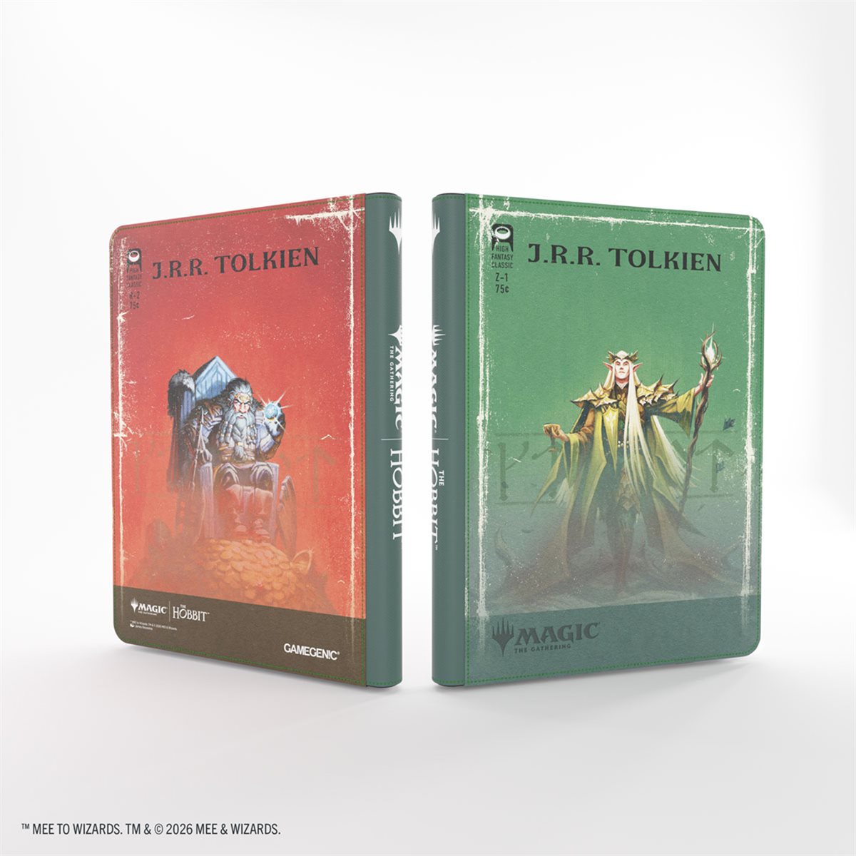 Zip-Up Album 18-Pocket - Magic: The Gathering - The Hobbit: Thranduil, the Elvenking / The Mountain King