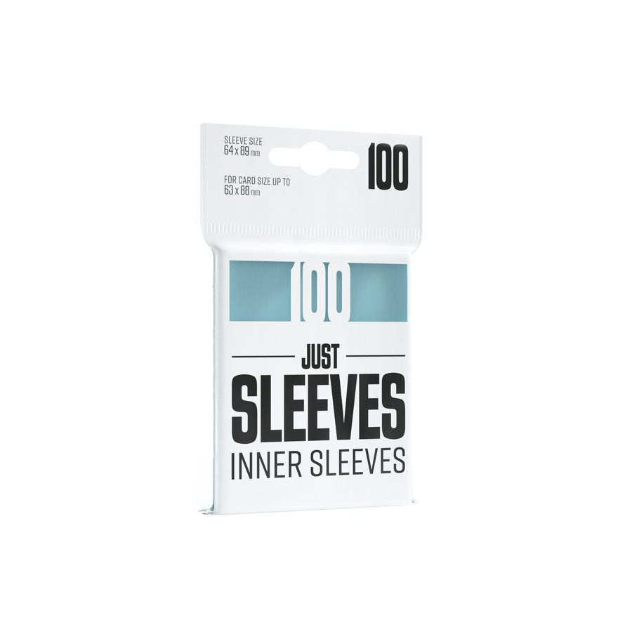 Gamegenic Just Sleeves Standard Size Inner Sleeves (100) - gamegenic - Card Brawlers | Quebec | Canada |