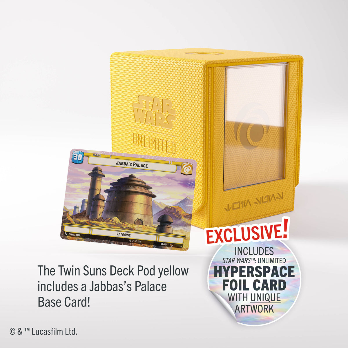 Star Wars: Unlimited Twins Suns Deck Pod: Yellow - Fantasy Flight Games - Card Brawlers | Quebec | Canada |