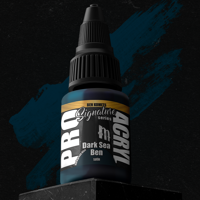 PRO Acryl - Paint - S13 - Ben Komets - Dark Sea Ben