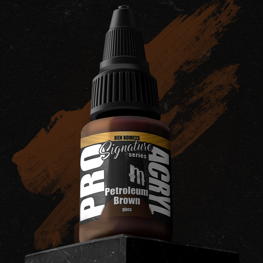 PRO Acryl - Paint - S14 - Ben Komets - Petroleum Brown