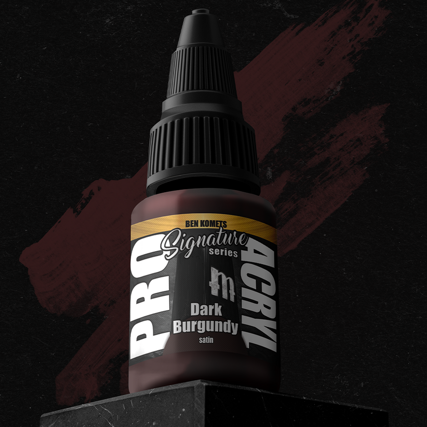 PRO Acryl - Paint - S15 - Ben Komets - Dark Burgundy