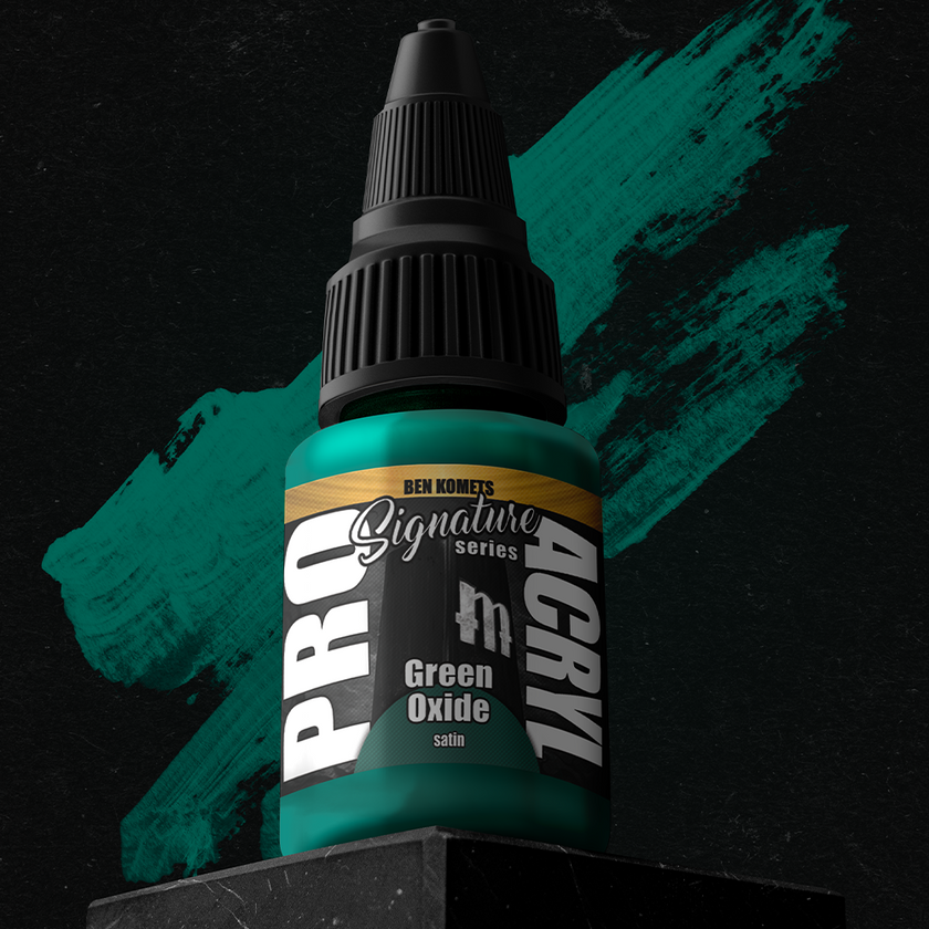 PRO Acryl - Paint - S16 - Ben Komets - Green Oxide