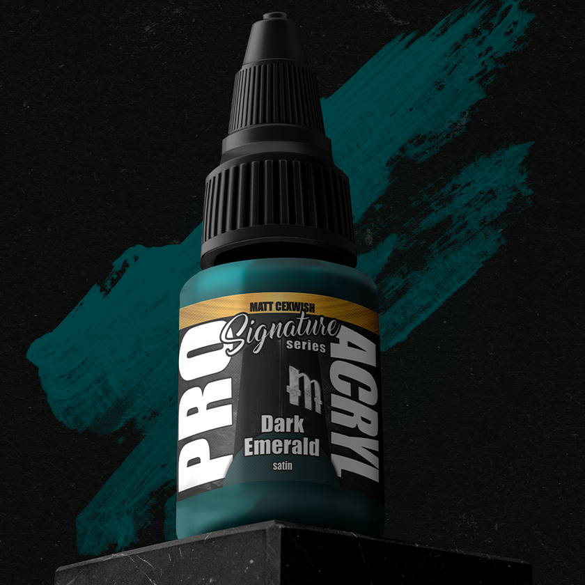 PRO Acryl - Paint - S20 - Matt Cexwish - Dark Emerald