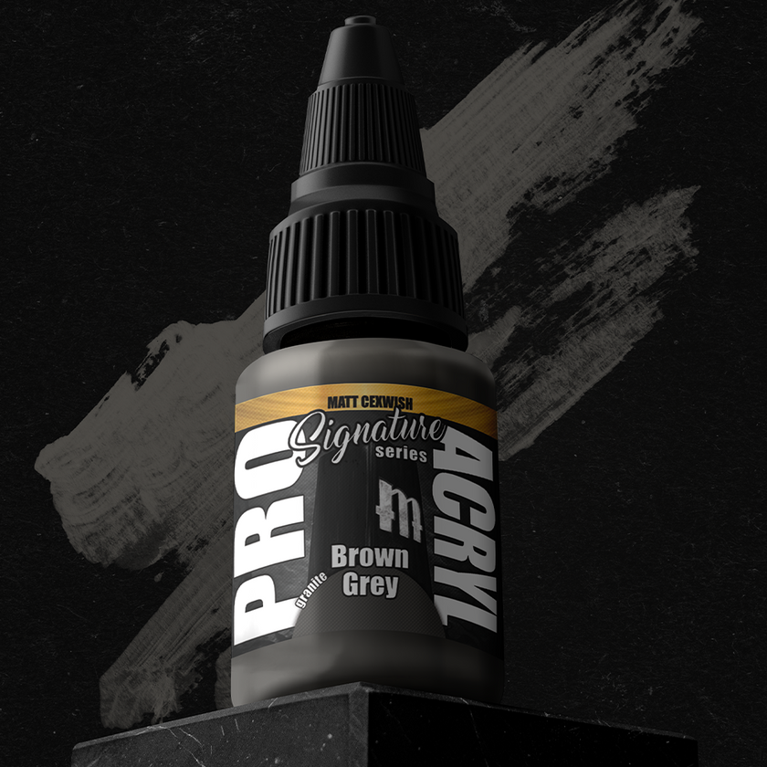 PRO Acryl - Paint - S22 - Matt Cexwish - Brown Grey
