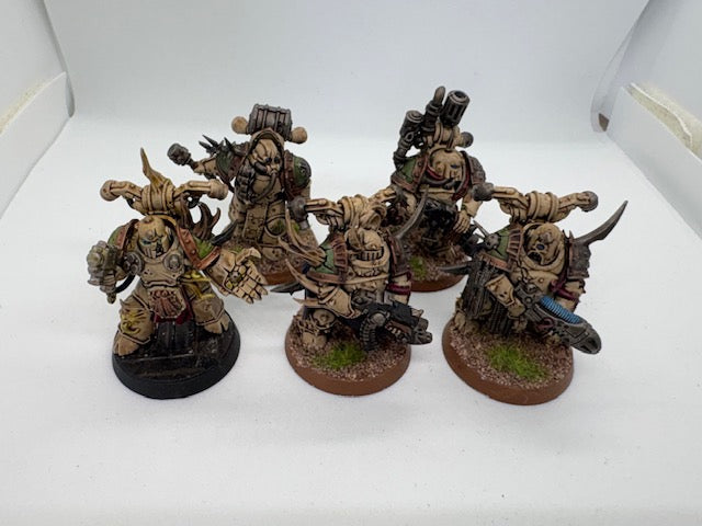 Warhammer 40k - Death Guard - Plague Marines (USED) (2)