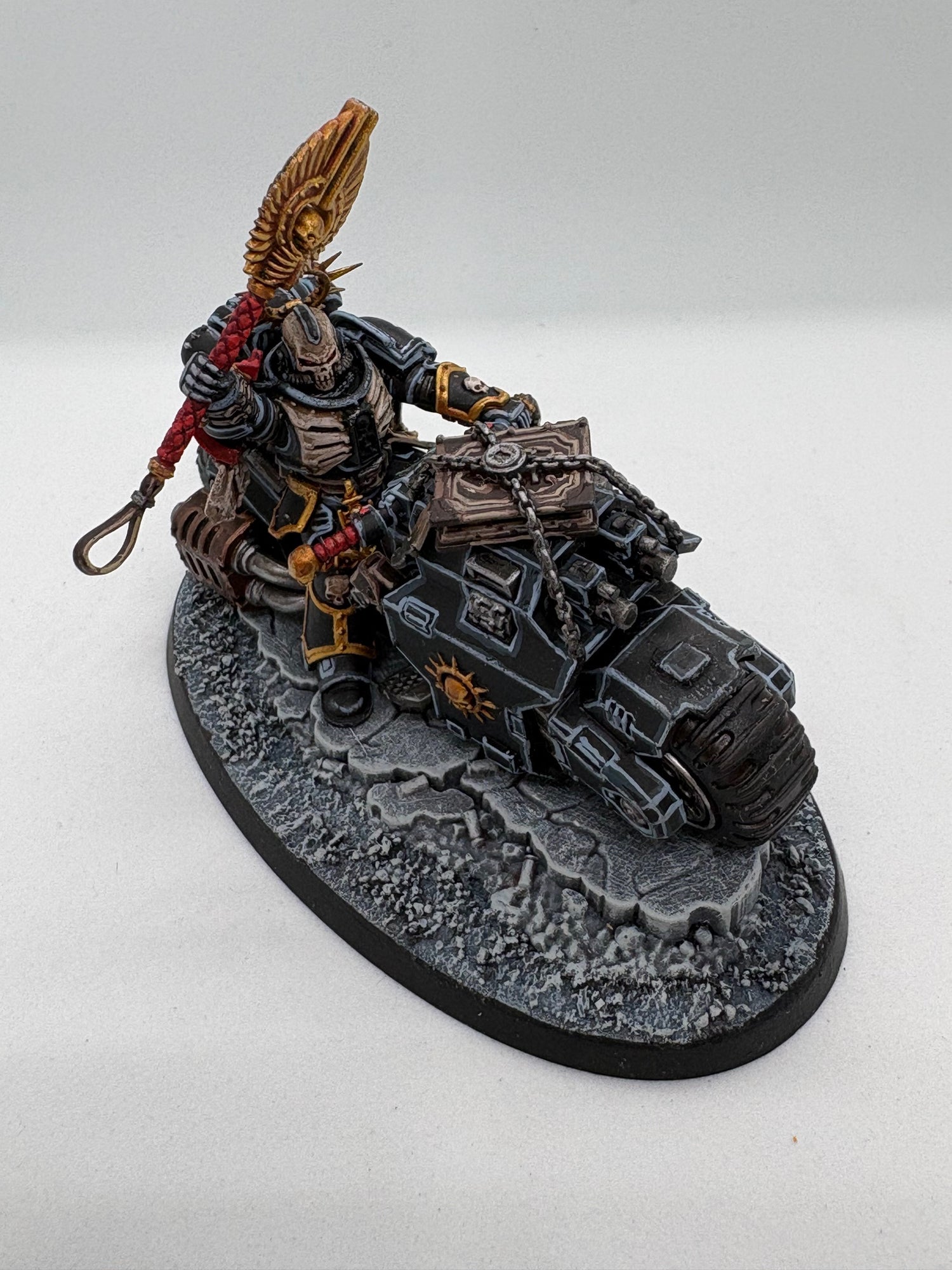 Chaplain on Bike (USED) - Games Workshop - Card Brawlers | Quebec | Canada |
