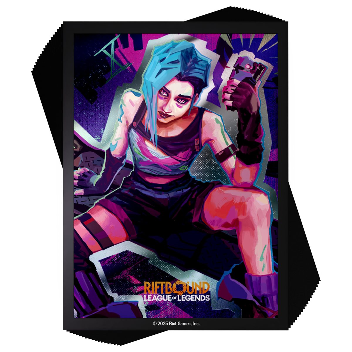 League of Legends: Riftbound TCG - Art Sleeves - Jinx (100ct)