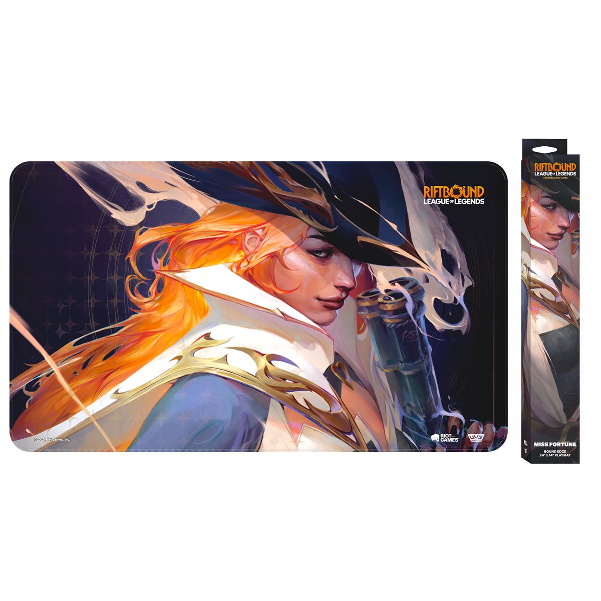 League of Legends: Riftbound TCG - Bound Edge Playmat 24" x 14" - Miss Fortune