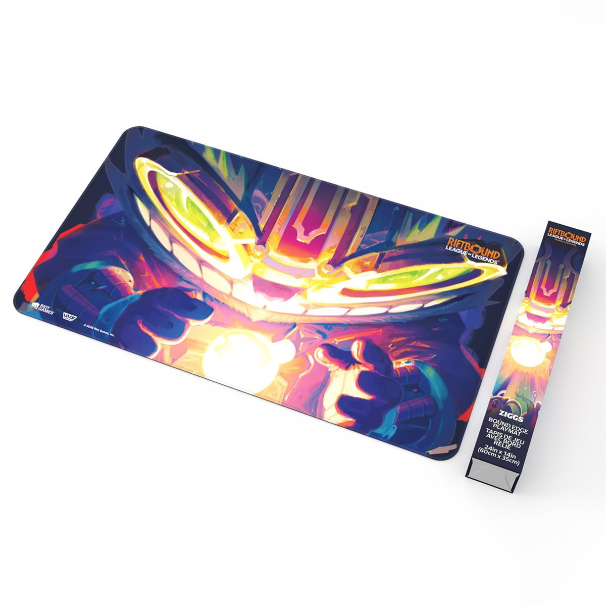 Riftbound - Playmat - Radiance - Ziggs - Asmodee - Card Brawlers | Quebec | Canada |