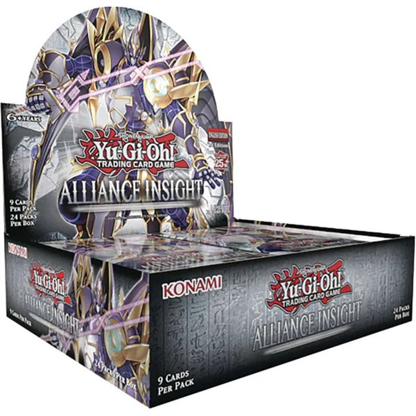 Yu-Gi-Oh! Alliance Insight Booster Case (12 boxes) (PREORDER) May 2, 2025 - Yu-Gi-Oh! - Card Brawlers | Quebec | Canada |