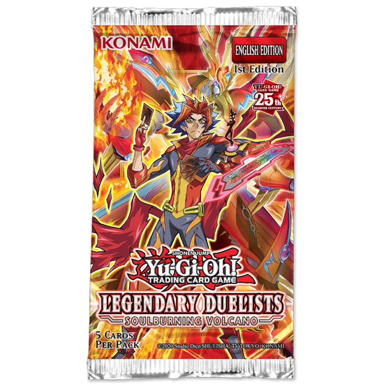 Yu-Gi-Oh! Legendary Duelists: Soulburning Volcano Booster Pack - Card Brawlers - Card Brawlers | Quebec | Canada |